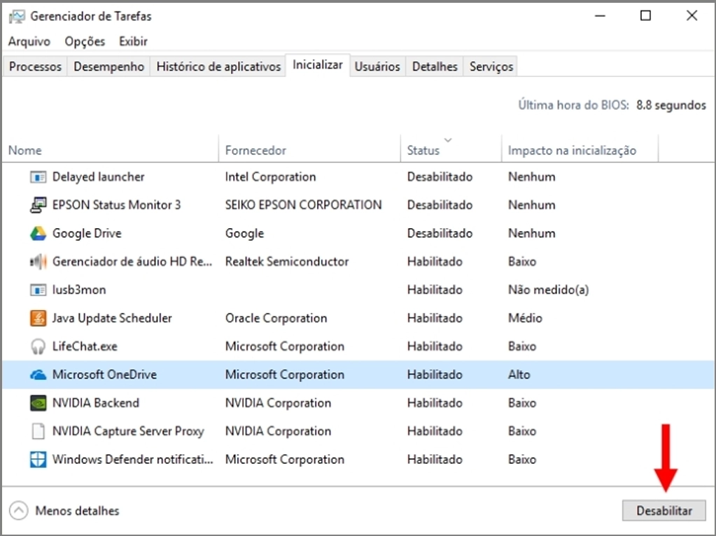 Melhorar o desempenho do seu PC com Windows, desativando programas que iniciam automaticamente