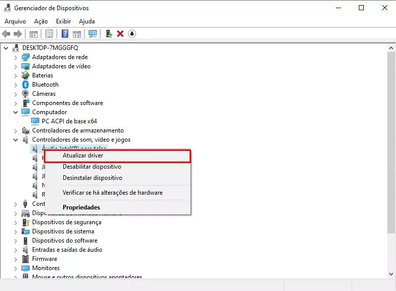 Atualizar os drivers, pode dar mais desempenho em seu pc com o windows