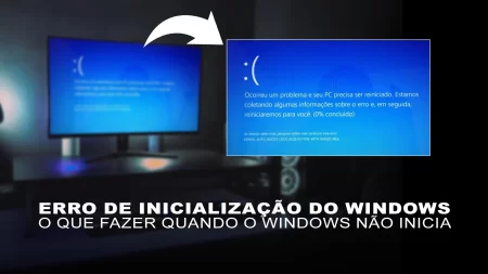 Erro de inicialização do windows