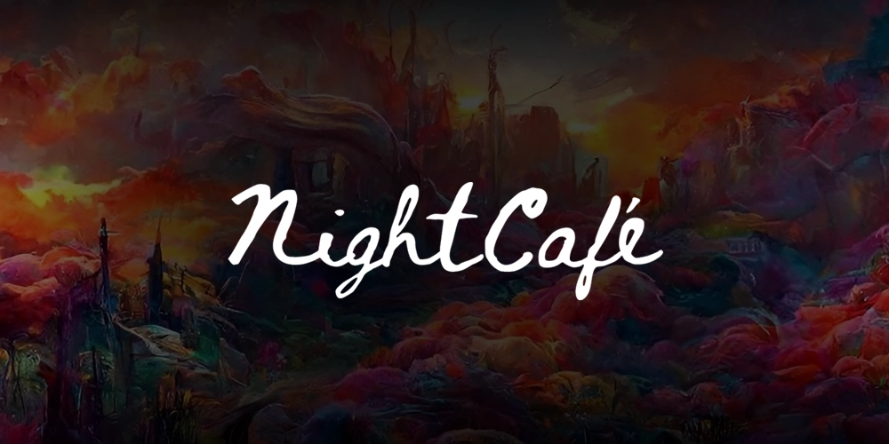 NightCafé gerador de imagem