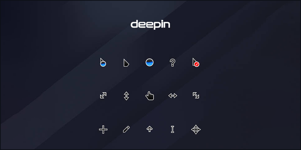 Deepin Cursors para windows