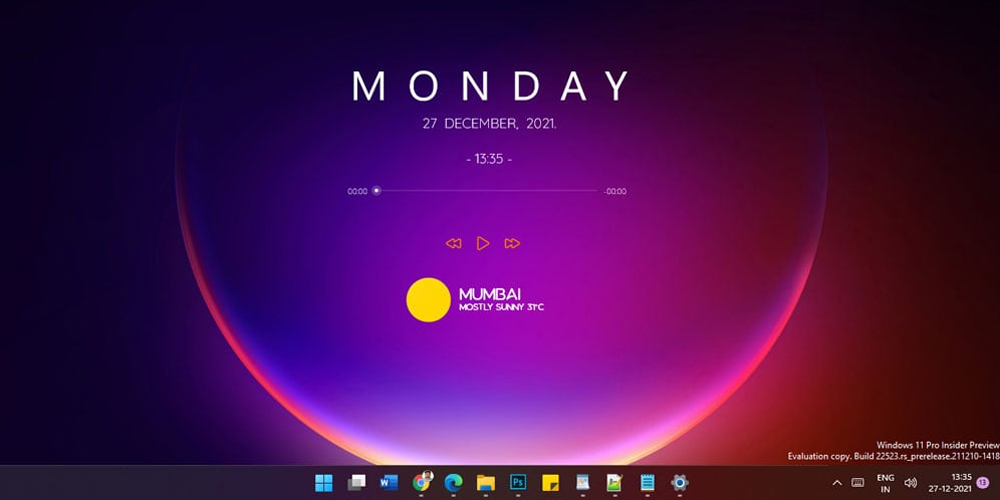 Rainmeter - Personalizar o Windows 11