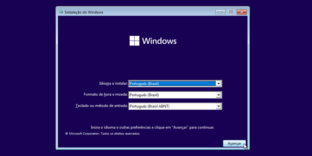 instalação limpara do windows - artigo para melhorar desempenho do pc