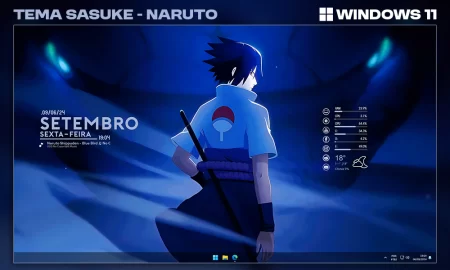 Tema Sasuke para windows 11